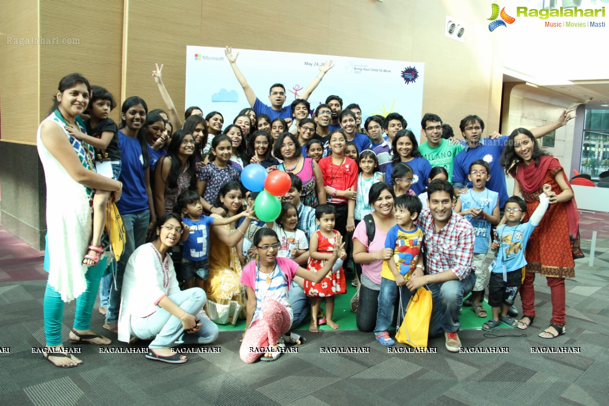 Microsoft's Bring Your Child to Work Day Celebrations