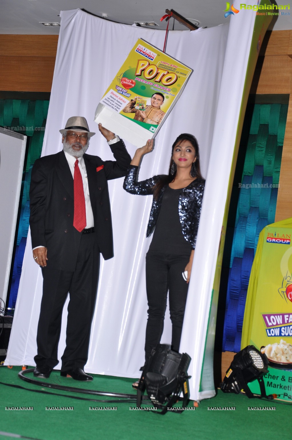 Sunil Gavaskar launches Pailan Food Products POTO - Potato Flakes, Hyderabad