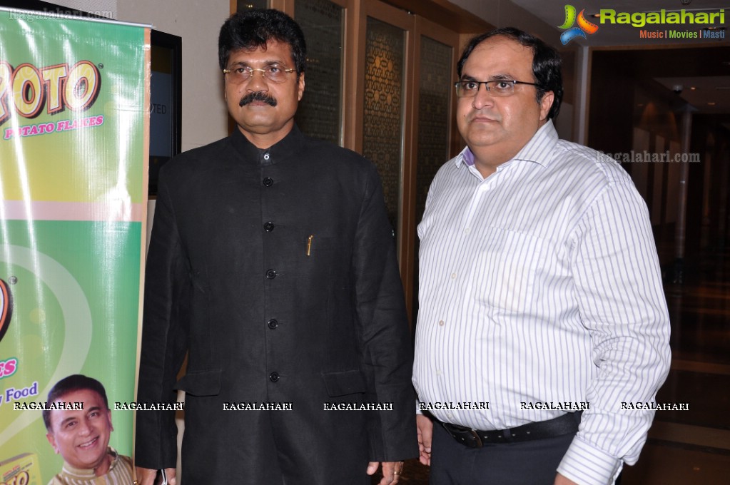 Sunil Gavaskar launches Pailan Food Products POTO - Potato Flakes, Hyderabad