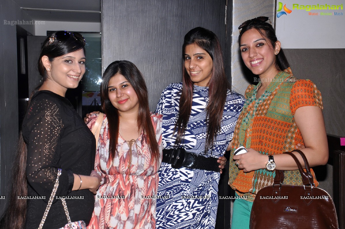 Seema Chopra 2013 Birthday Bash at Rain Pub, Hyderabad