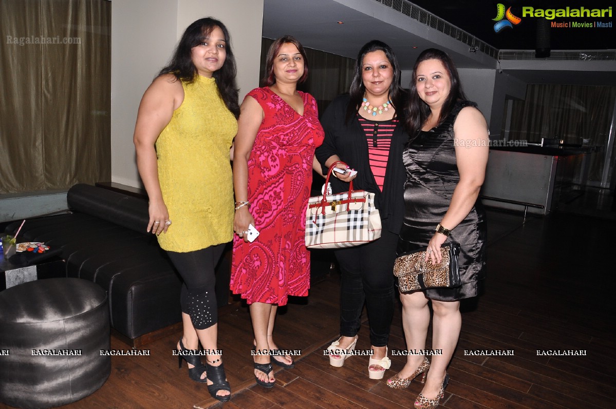 Seema Chopra 2013 Birthday Bash at Rain Pub, Hyderabad