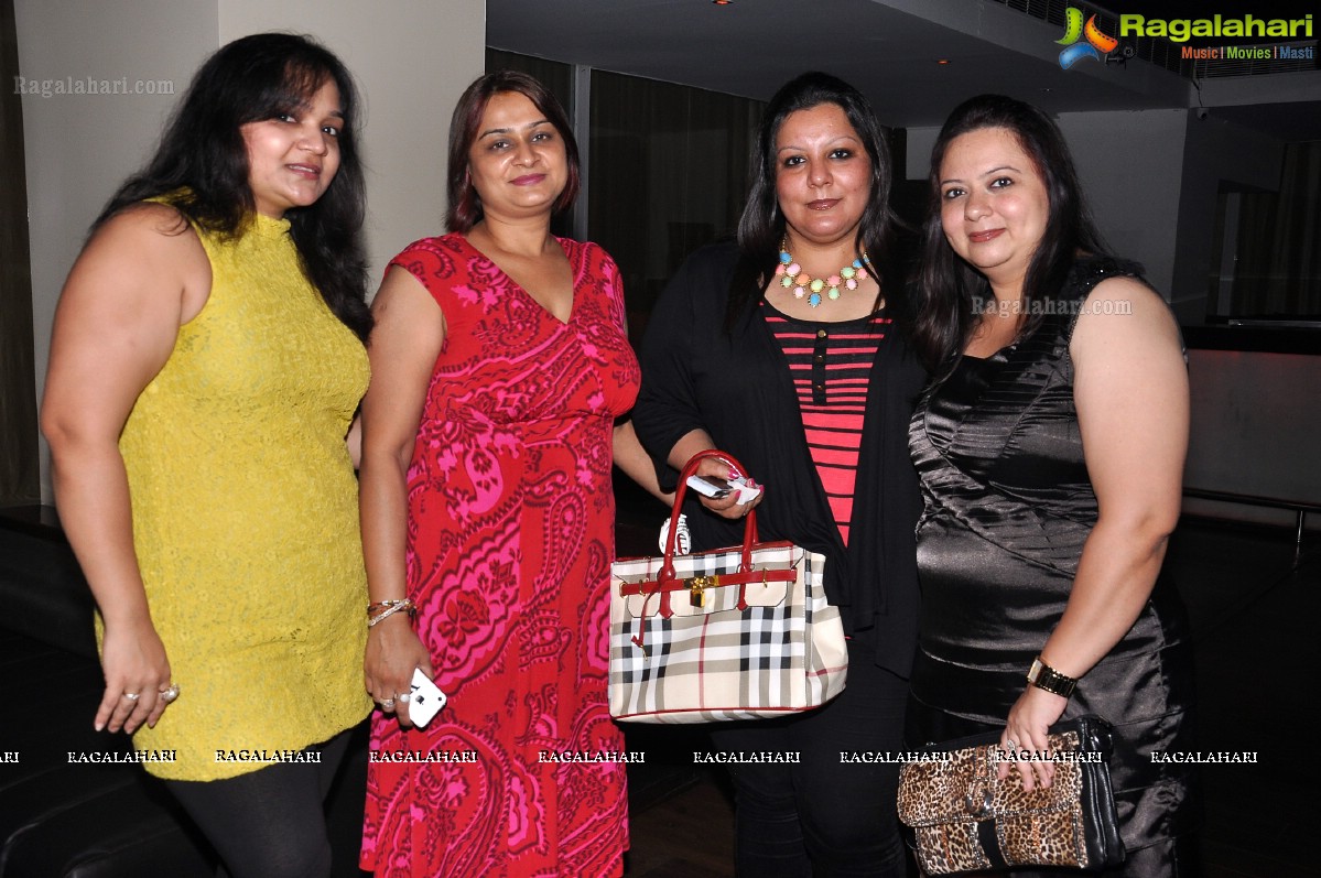 Seema Chopra 2013 Birthday Bash at Rain Pub, Hyderabad