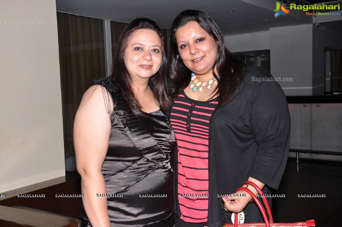 Seema Chopra 2013 Birthday Bash at Rain Pub, Hyderabad