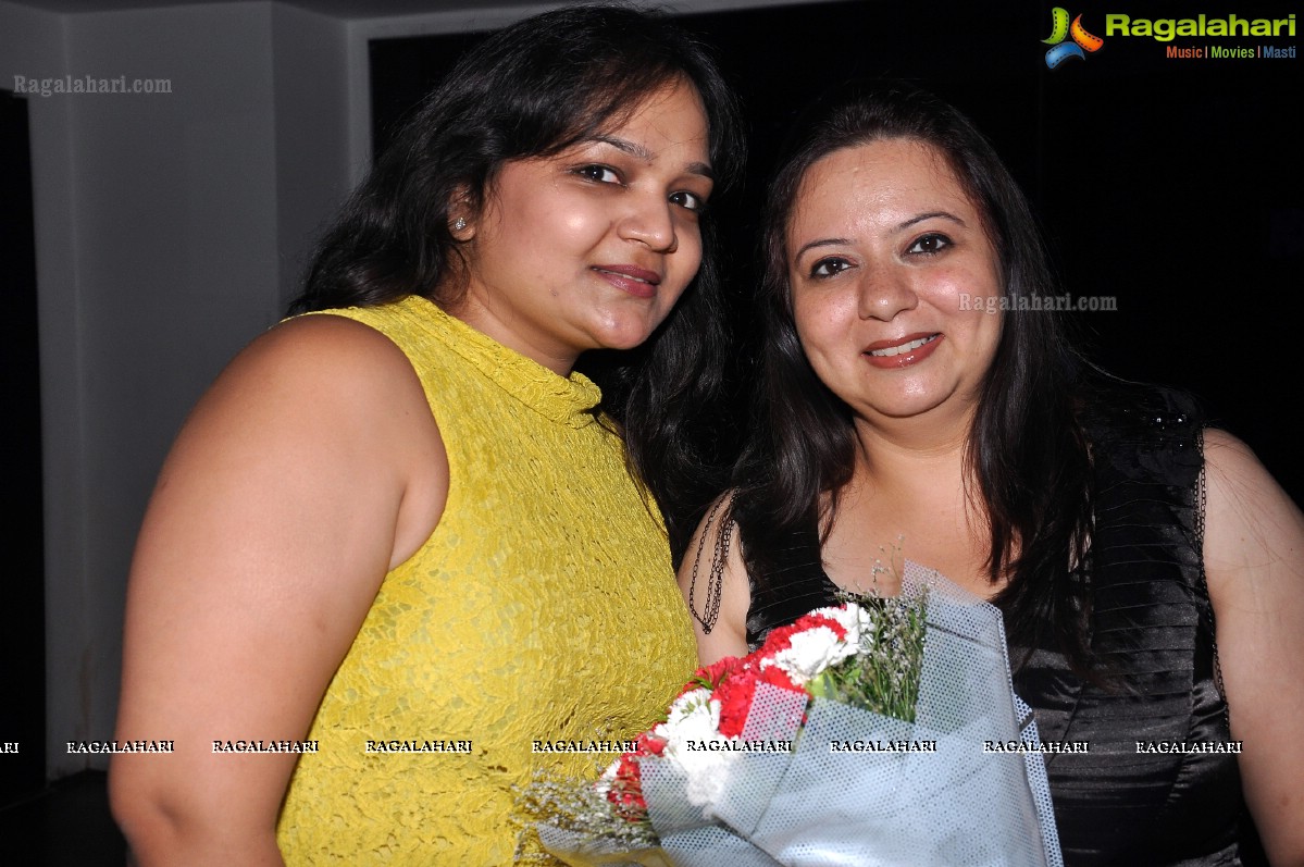 Seema Chopra 2013 Birthday Bash at Rain Pub, Hyderabad