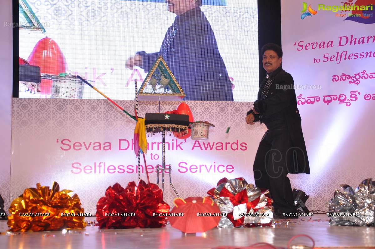 Sevaa Dharmik Awards to Selflessness Service by Chaitanya Art Theatres, Hyderabad