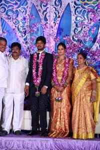 Srisailam Yadav Son Wedding Reception