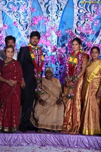 Srisailam Yadav Son Wedding Reception