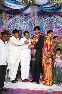 Srisailam Yadav Son Wedding Reception