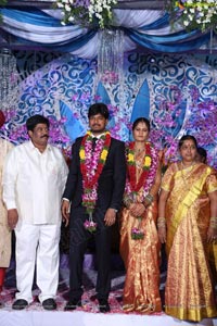 Srisailam Yadav Son Wedding Reception