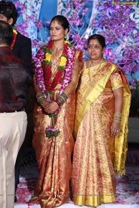 Srisailam Yadav Son Wedding Reception