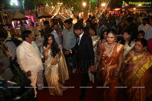 Srisailam Yadav Son Wedding Reception