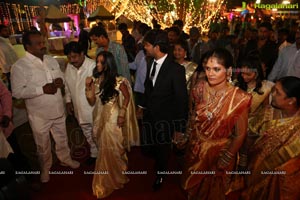 Srisailam Yadav Son Wedding Reception