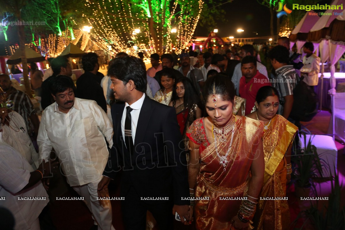 Srisailam Yadav Son's Naveen Yadav Wedding Reception