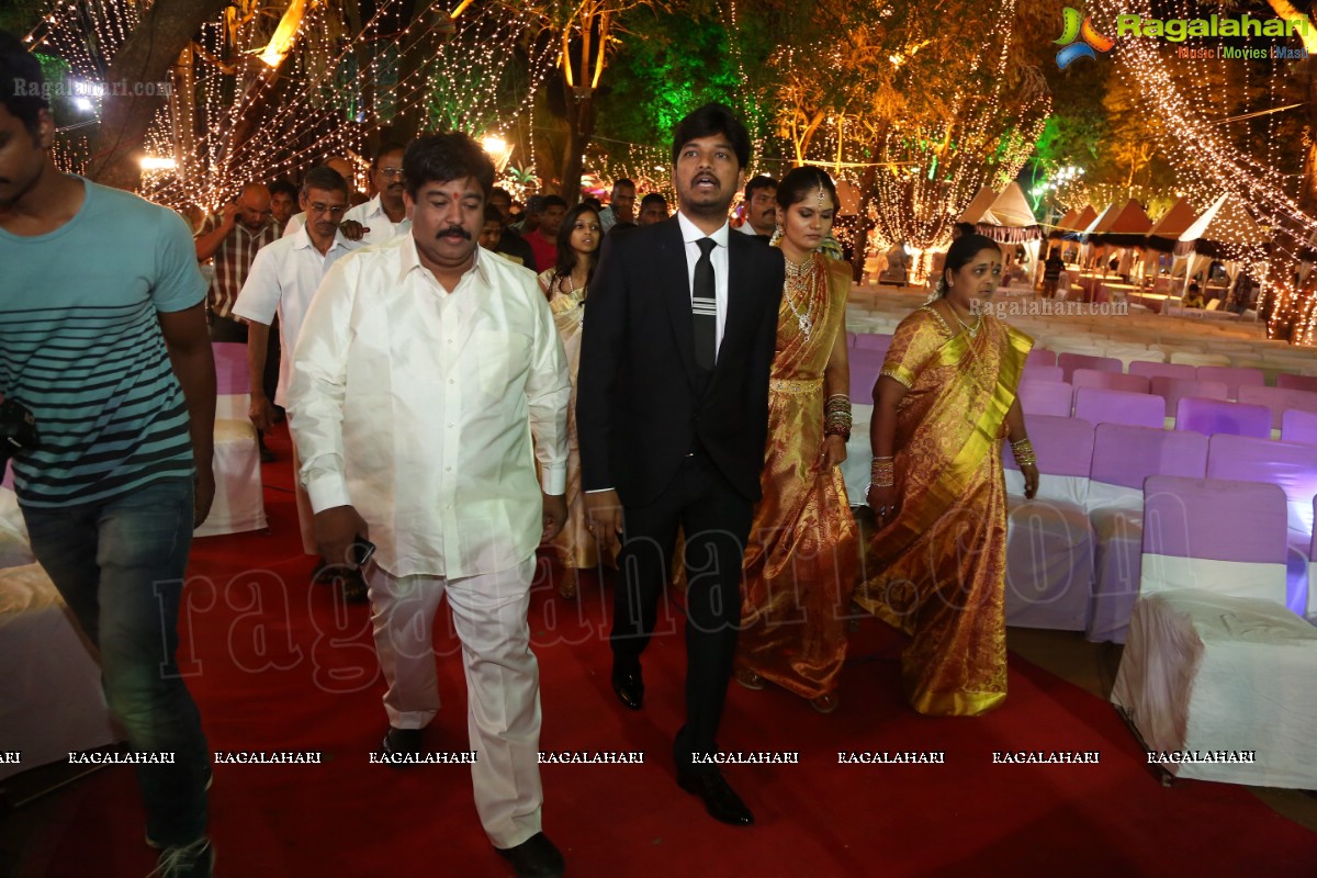 Srisailam Yadav Son's Naveen Yadav Wedding Reception