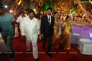 Srisailam Yadav Son Wedding Reception