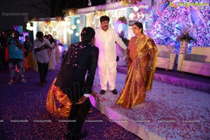 Srisailam Yadav Son Wedding Reception