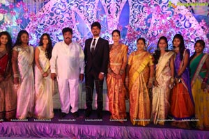 Srisailam Yadav Son Wedding Reception