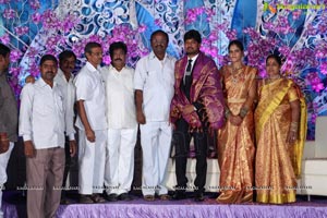 Srisailam Yadav Son Wedding Reception