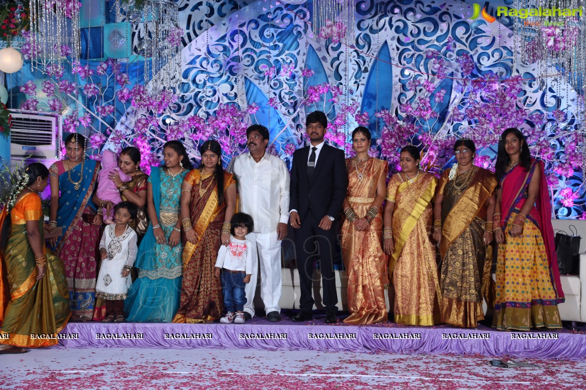 Srisailam Yadav Son's Naveen Yadav Wedding Reception