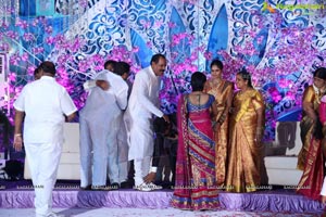 Srisailam Yadav Son Wedding Reception