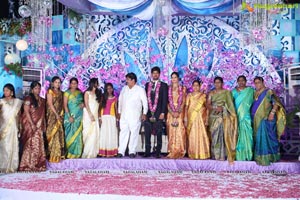 Srisailam Yadav Son Wedding Reception