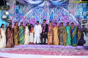 Srisailam Yadav Son Wedding Reception