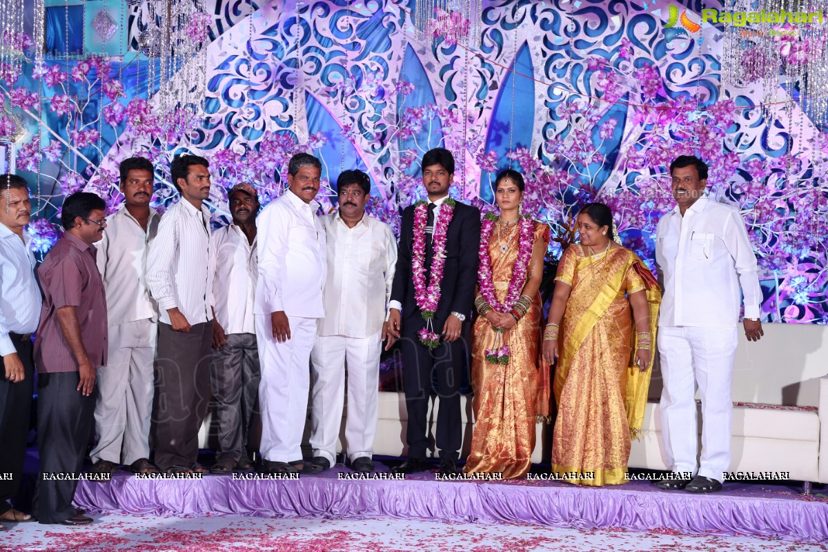 Srisailam Yadav Son's Naveen Yadav Wedding Reception