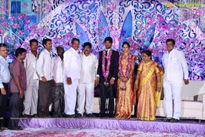 Srisailam Yadav Son Wedding Reception