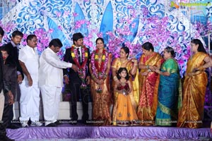 Srisailam Yadav Son Wedding Reception