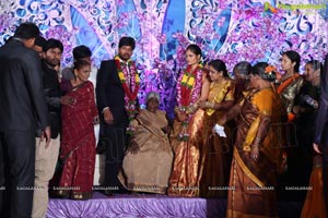 Srisailam Yadav Son Wedding Reception