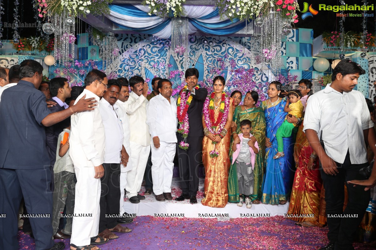 Srisailam Yadav Son's Naveen Yadav Wedding Reception