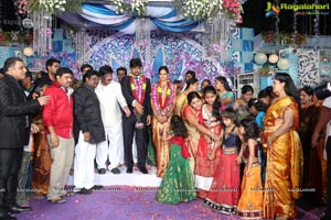 Srisailam Yadav Son Wedding Reception