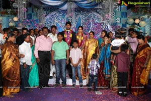 Srisailam Yadav Son Wedding Reception