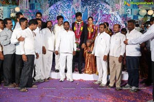 Srisailam Yadav Son Wedding Reception