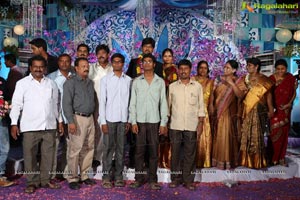 Srisailam Yadav Son Wedding Reception