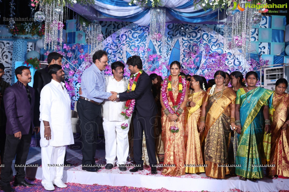 Srisailam Yadav Son's Naveen Yadav Wedding Reception