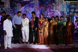 Srisailam Yadav Son Wedding Reception