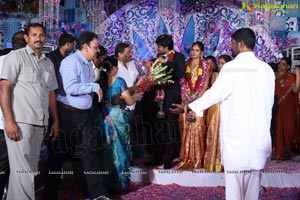 Srisailam Yadav Son Wedding Reception