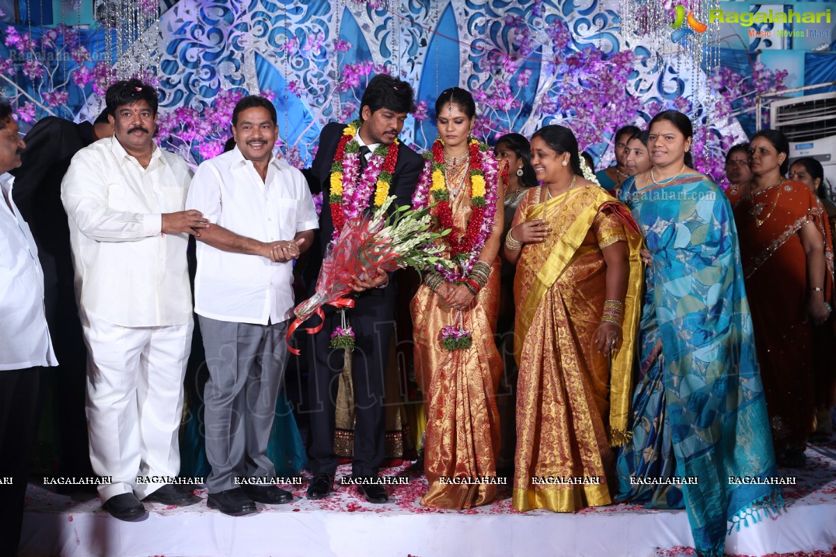 Srisailam Yadav Son's Naveen Yadav Wedding Reception