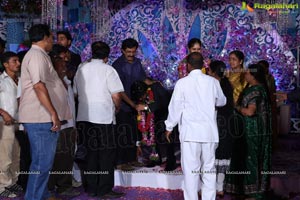 Srisailam Yadav Son Wedding Reception