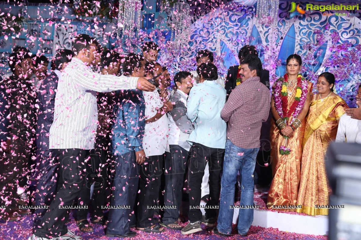 Srisailam Yadav Son's Naveen Yadav Wedding Reception