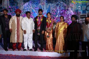 Srisailam Yadav Son Wedding Reception