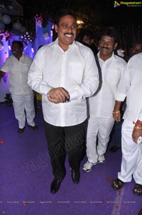 Srisailam Yadav Son Wedding Reception