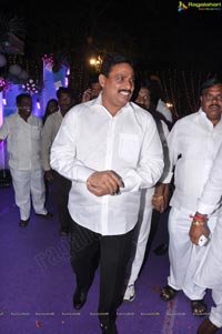 Srisailam Yadav Son Wedding Reception