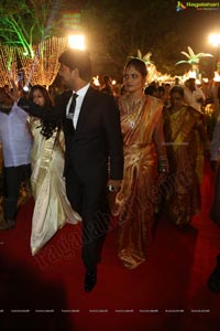 Srisailam Yadav Son Wedding Reception