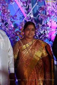 Srisailam Yadav Son Wedding Reception