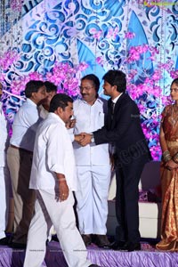 Srisailam Yadav Son Wedding Reception