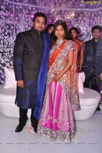 Sujith Spoorthi Wedding Reception