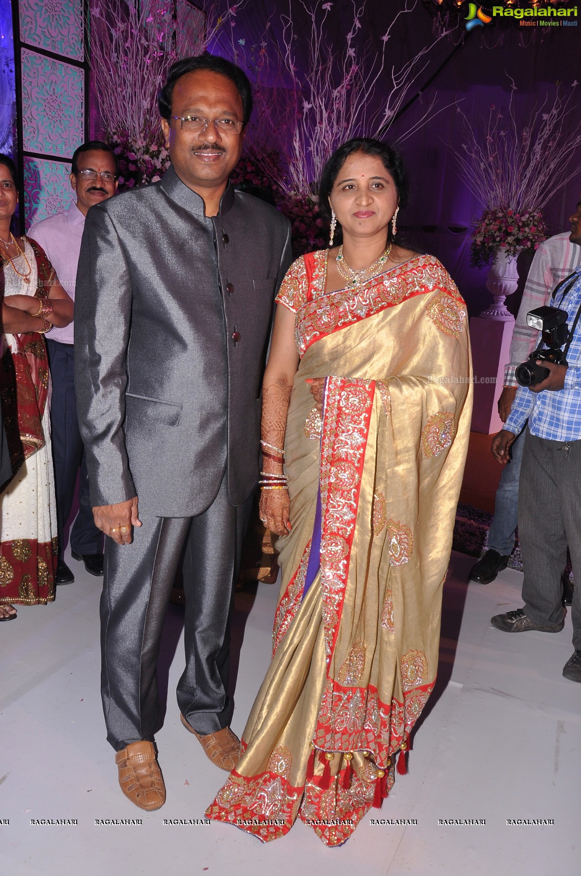 Sphoorthi Reddy-Sujith's Wedding Reception