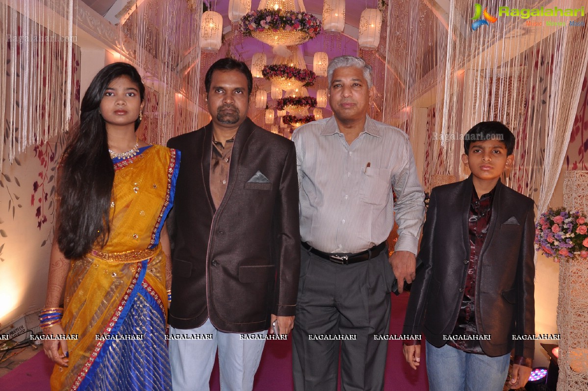 Sphoorthi Reddy-Sujith's Wedding Reception